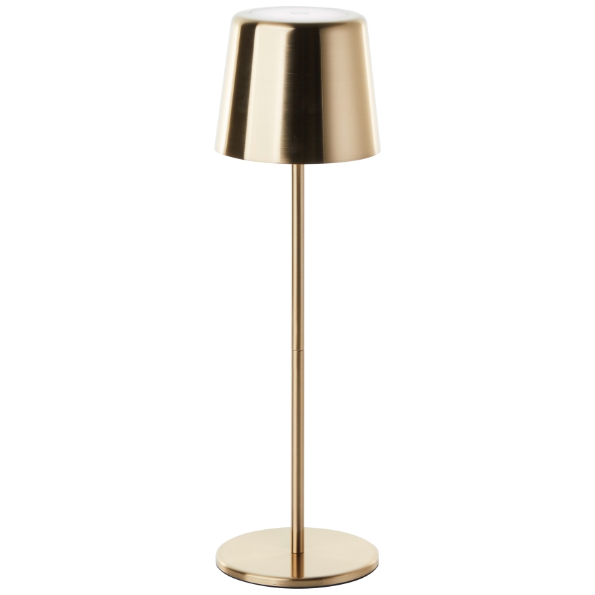 Brilliant - LED Dimmable touch outdoor lamp XAANA LED/4W/5V 3000/4000/6500K IP44 gold