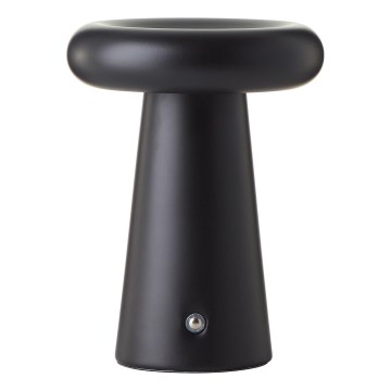 Brilliant - LED Dimmable touch outdoor table lamp MUFFIN LED/3W/5V USB IP44 black