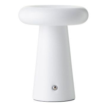 Brilliant - LED Dimmable touch outdoor table lamp MUFFIN LED/3W/5V USB IP44 white