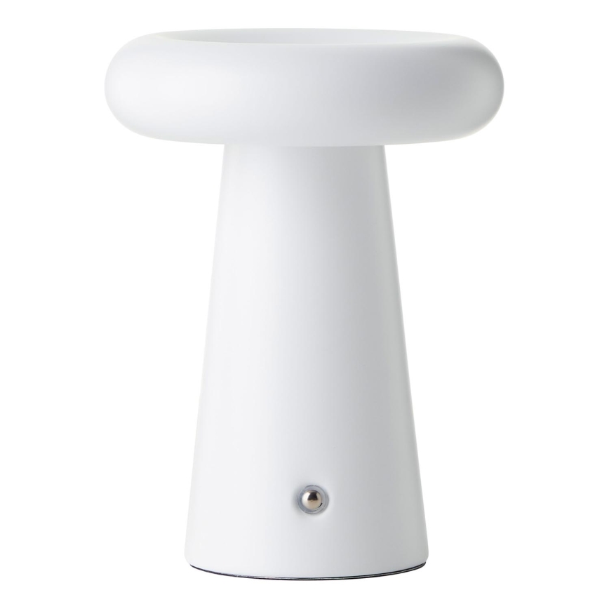 Brilliant - LED Dimmable touch outdoor table lamp MUFFIN LED/3W/5V USB IP44 white