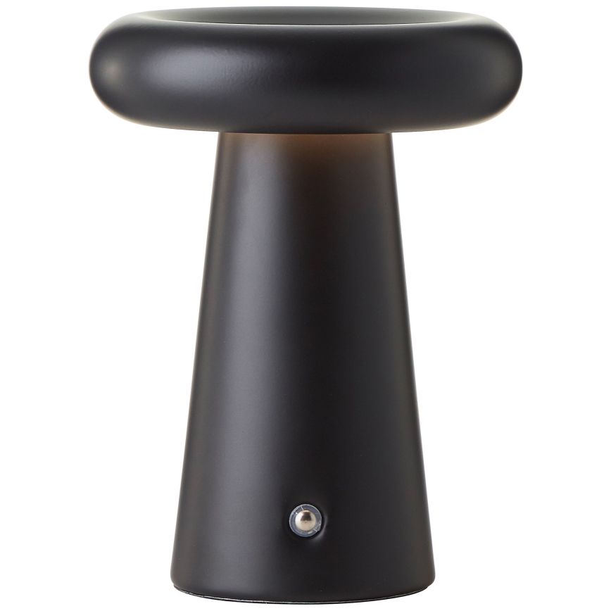 Brilliant - LED Dimmable touch outdoor table lamp MUFFIN LED/3W/5V USB IP44 black