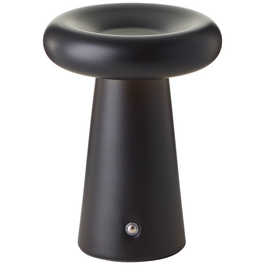 Brilliant - LED Dimmable touch outdoor table lamp MUFFIN LED/3W/5V USB IP44 black