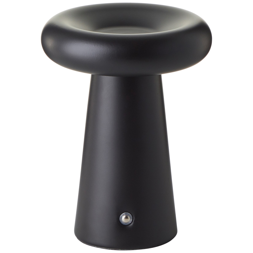 Brilliant - LED Dimmable touch outdoor table lamp MUFFIN LED/3W/5V USB IP44 black