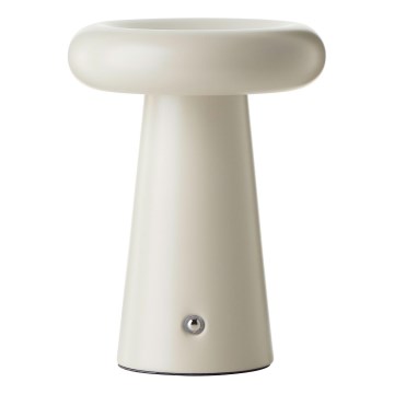 Brilliant - LED Dimmable touch table lamp MUFFIN LED/3W/5V USB IP44 creamy