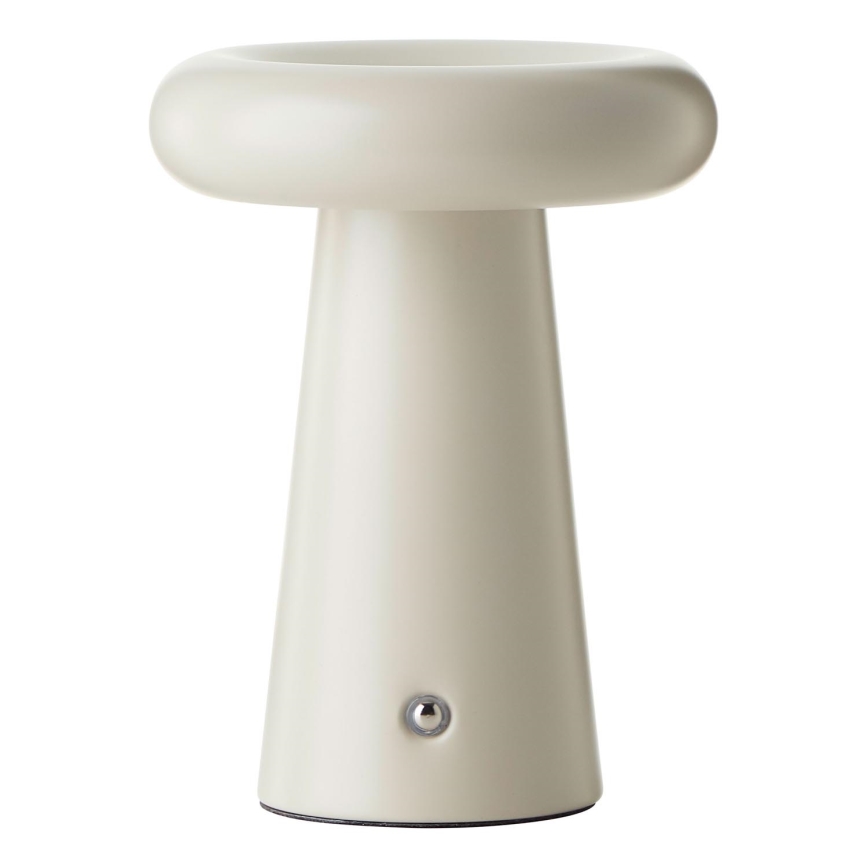 Brilliant - LED Dimmable touch table lamp MUFFIN LED/3W/5V USB IP44 creamy