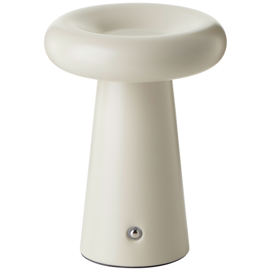 Brilliant - LED Dimmable touch table lamp MUFFIN LED/3W/5V USB IP44 creamy