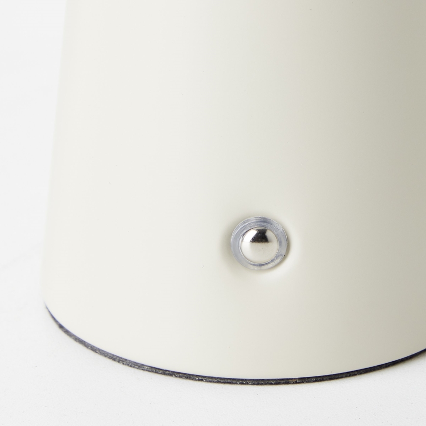 Brilliant - LED Dimmable touch table lamp MUFFIN LED/3W/5V USB IP44 creamy