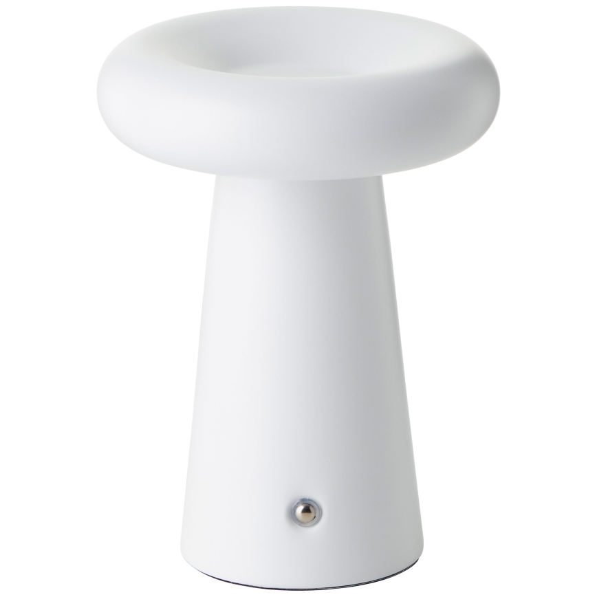 Brilliant - LED Dimmable touch outdoor table lamp MUFFIN LED/3W/5V USB IP44 white