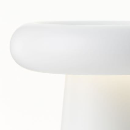 Brilliant - LED Dimmable touch outdoor table lamp MUFFIN LED/3W/5V USB IP44 white