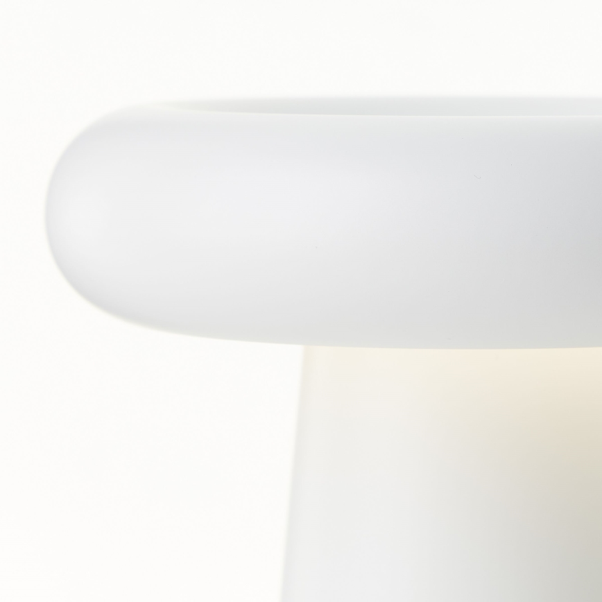 Brilliant - LED Dimmable touch outdoor table lamp MUFFIN LED/3W/5V USB IP44 white