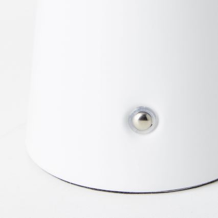 Brilliant - LED Dimmable touch outdoor table lamp MUFFIN LED/3W/5V USB IP44 white