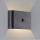Brilliant - LED Outdoor rechargeable wall light with sensor XINO LED/3W/5V 3600 mAh IP44 black