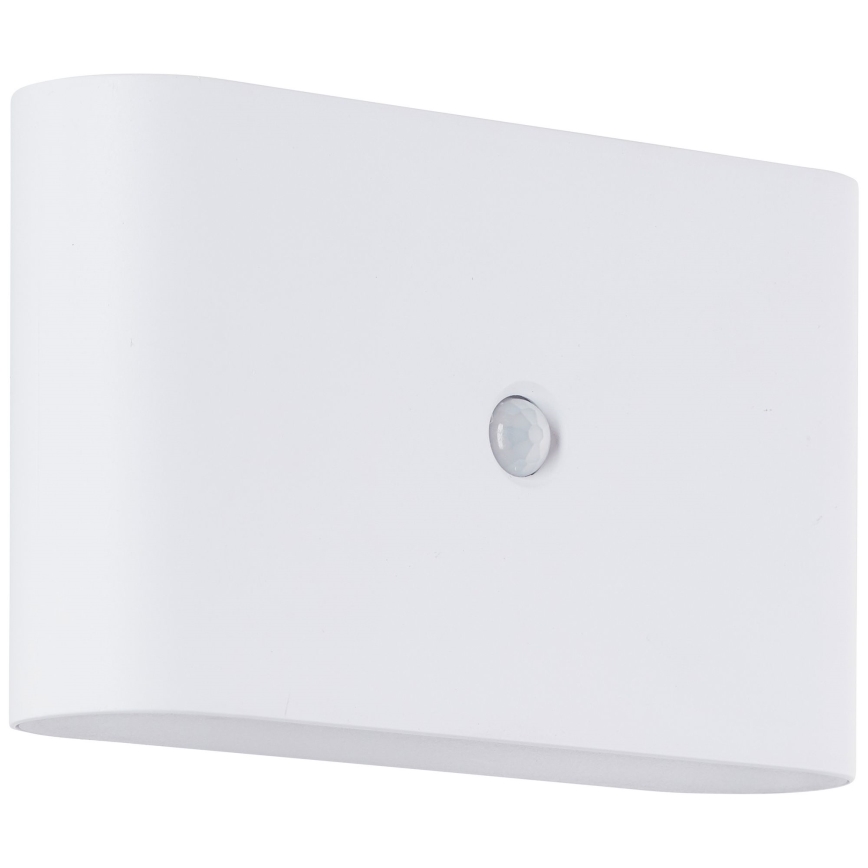 Brilliant - LED Outdoor rechargeable wall light with sensor XINO LED/3W/5V IP44 white