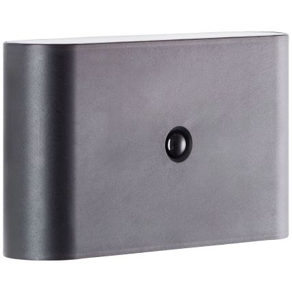 Brilliant - LED Outdoor rechargeable wall light with sensor XINO LED/3W/5V 3600 mAh IP44 black