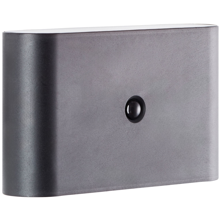 Brilliant - LED Outdoor rechargeable wall light with sensor XINO LED/3W/5V 3600 mAh IP44 black