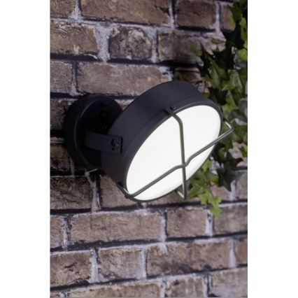 Brilliant - LED Outdoor wall light NYX LED/10W/230V IP44 anthracite