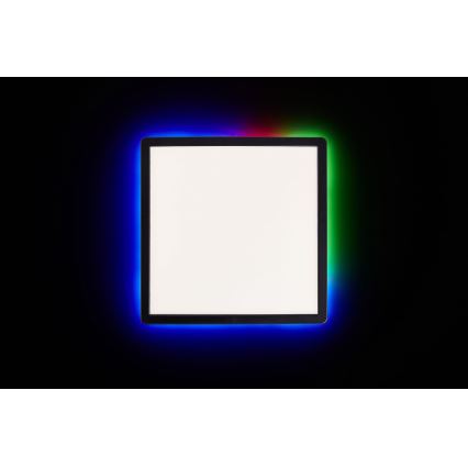 Brilliant - LED RGBW Dimmable ceiling light SALTERY LED/20W/230V 3000-6500 + remote control