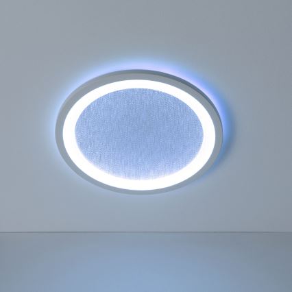 Brilliant - LED RGBW Dimmable ceiling light TANIDA LED/22W/230V 3000-6500K+ remote control