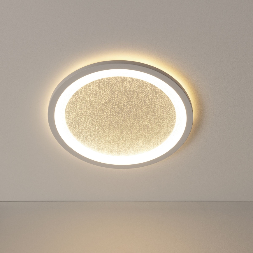 Brilliant - LED RGBW Dimmable ceiling light TANIDA LED/22W/230V 3000-6500K+ remote control