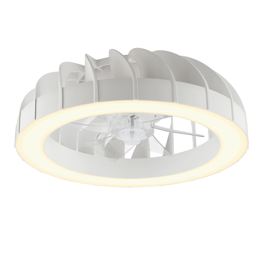 Brilliant - LED RGBW Dimmable ceiling fan with a light FANORA LED/30W/230V 2700-6500K d. 46 cm white + remote control