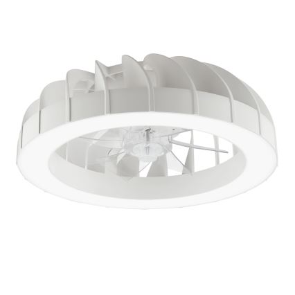 Brilliant - LED RGBW Dimmable ceiling fan with a light FANORA LED/30W/230V 2700-6500K d. 46 cm white + remote control
