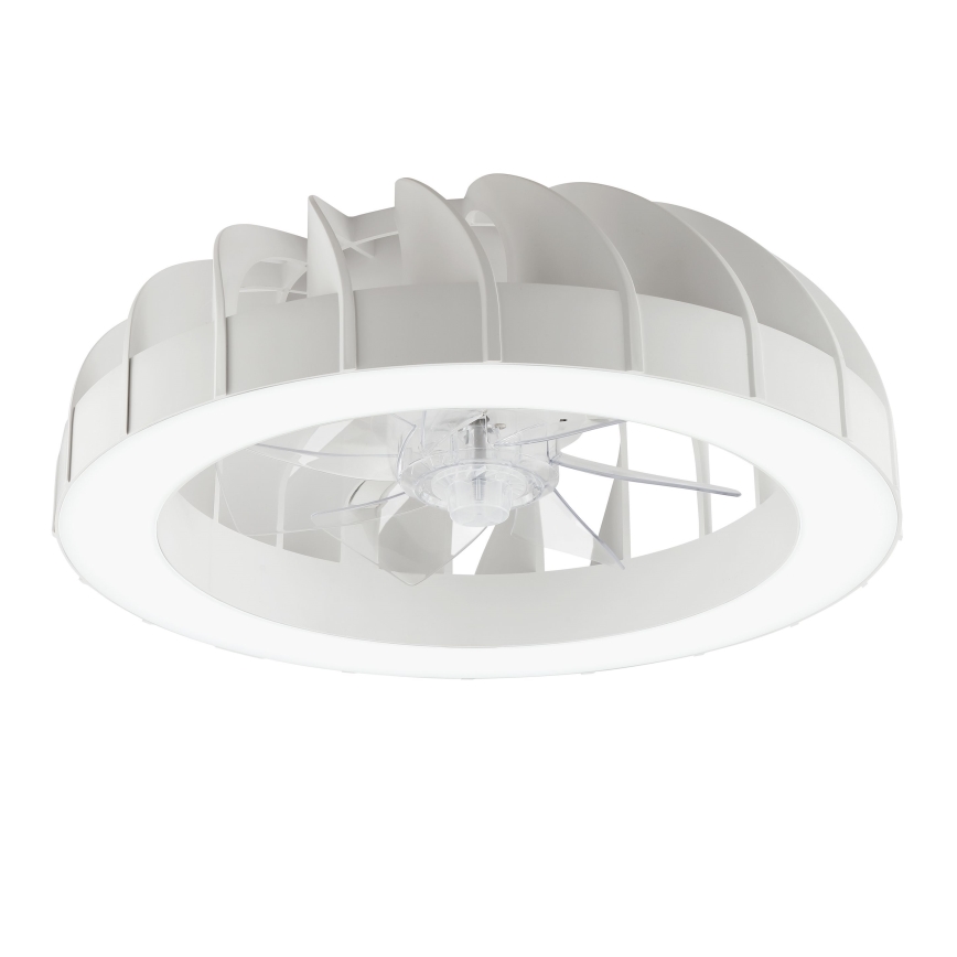 Brilliant - LED RGBW Dimmable ceiling fan with a light FANORA LED/30W/230V 2700-6500K d. 46 cm white + remote control