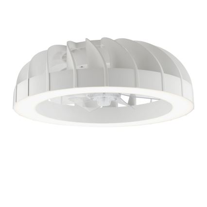 Brilliant - LED RGBW Dimmable ceiling fan with a light FANORA LED/30W/230V 2700-6500K d. 46 cm white + remote control