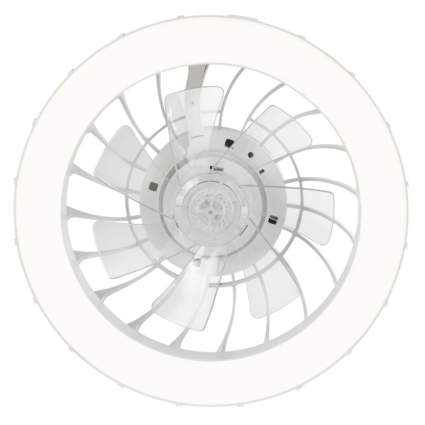 Brilliant - LED RGBW Dimmable ceiling fan with a light FANORA LED/30W/230V 2700-6500K d. 46 cm white + remote control