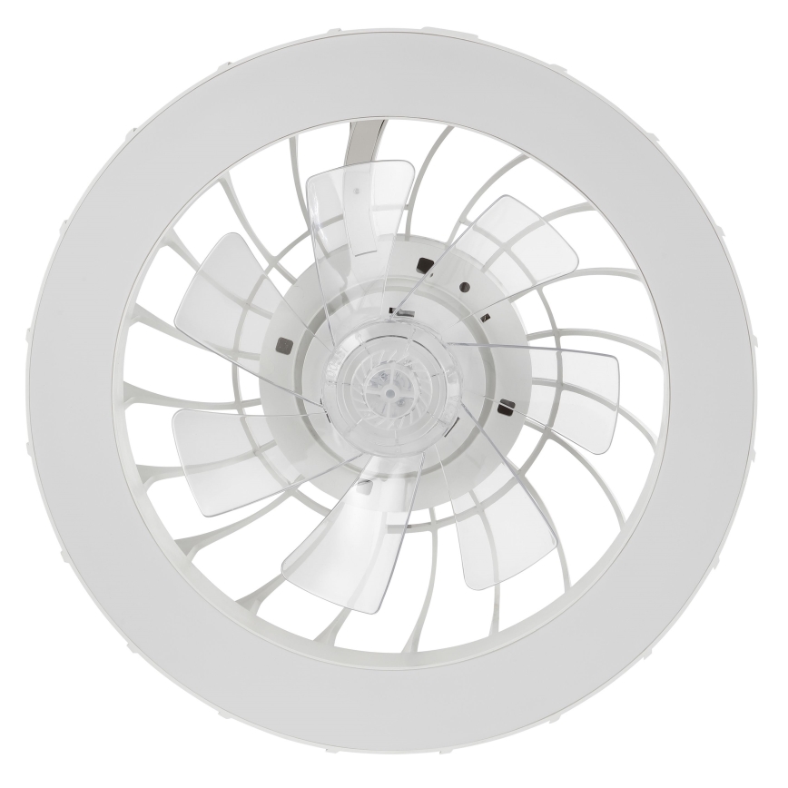 Brilliant - LED RGBW Dimmable ceiling fan with a light FANORA LED/30W/230V 2700-6500K d. 46 cm white + remote control