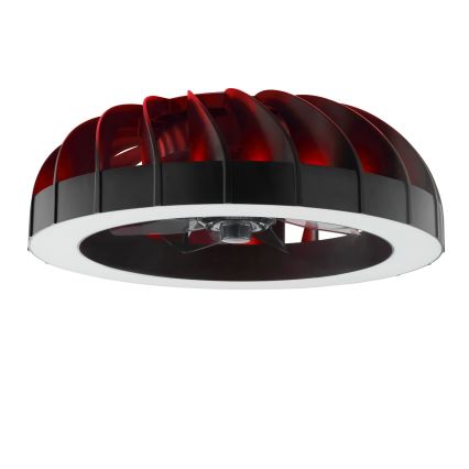 Brilliant - LED RGBW Dimmable ceiling fan with a light FANORA LED/30W/230V 2700-6500K d. 46 cm black + remote control