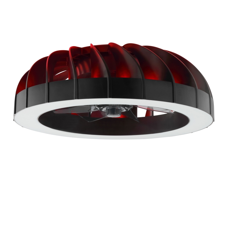 Brilliant - LED RGBW Dimmable ceiling fan with a light FANORA LED/30W/230V 2700-6500K d. 46 cm black + remote control