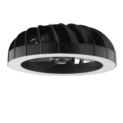 Brilliant - LED RGBW Dimmable ceiling fan with a light FANORA LED/30W/230V 2700-6500K d. 46 cm black + remote control