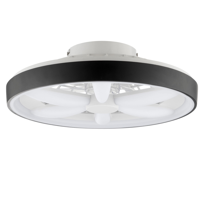 Brilliant - LED RGBW Dimmable ceiling fan with a light GAIANO LED/48W/230V 2700-6500K black + remote control