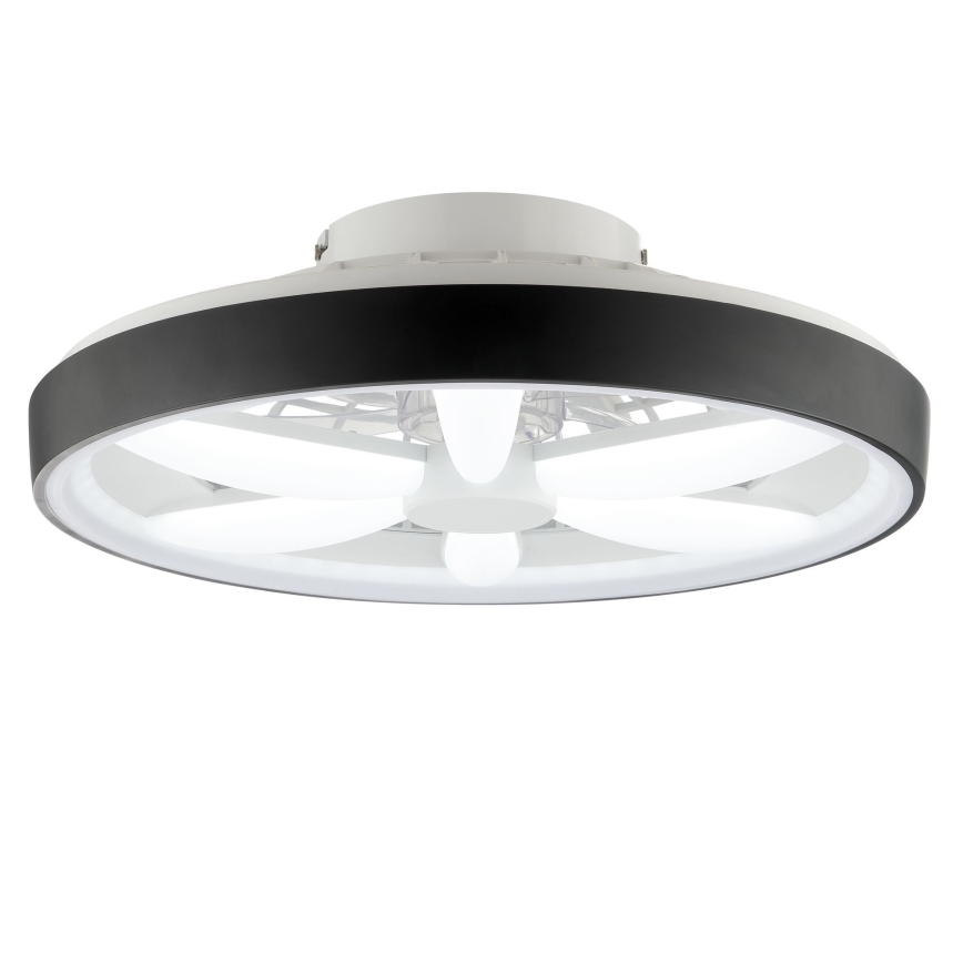 Brilliant - LED RGBW Dimmable ceiling fan with a light GAIANO LED/48W/230V 2700-6500K black + remote control