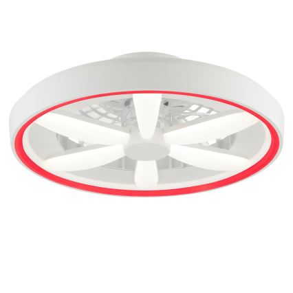Brilliant - LED RGBW Dimmable ceiling fan with a light GAIANO LED/48W/230V 2700-6500K white + remote control
