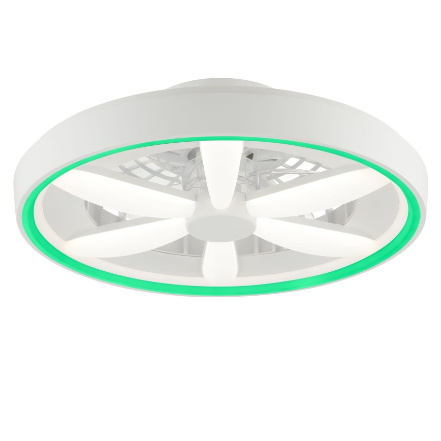 Brilliant - LED RGBW Dimmable ceiling fan with a light GAIANO LED/48W/230V 2700-6500K white + remote control