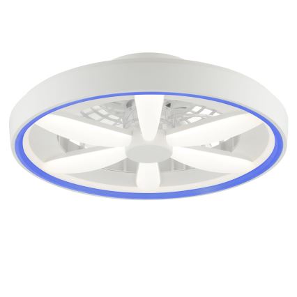 Brilliant - LED RGBW Dimmable ceiling fan with a light GAIANO LED/48W/230V 2700-6500K white + remote control