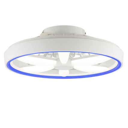 Brilliant - LED RGBW Dimmable ceiling fan with a light GAIANO LED/48W/230V 2700-6500K white + remote control