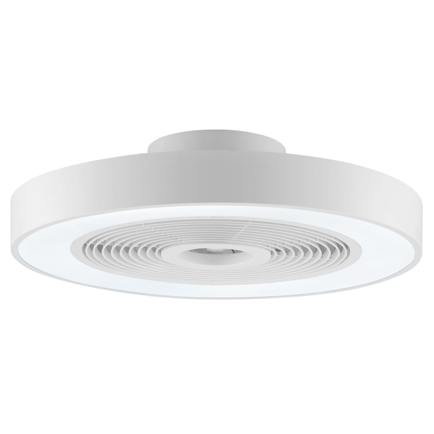 Brilliant - LED RGBW Dimmable Ceiling Fan Light CATANIA LED/37W/230V 2700–6500K Ø 48.6 cm White + Remote Control