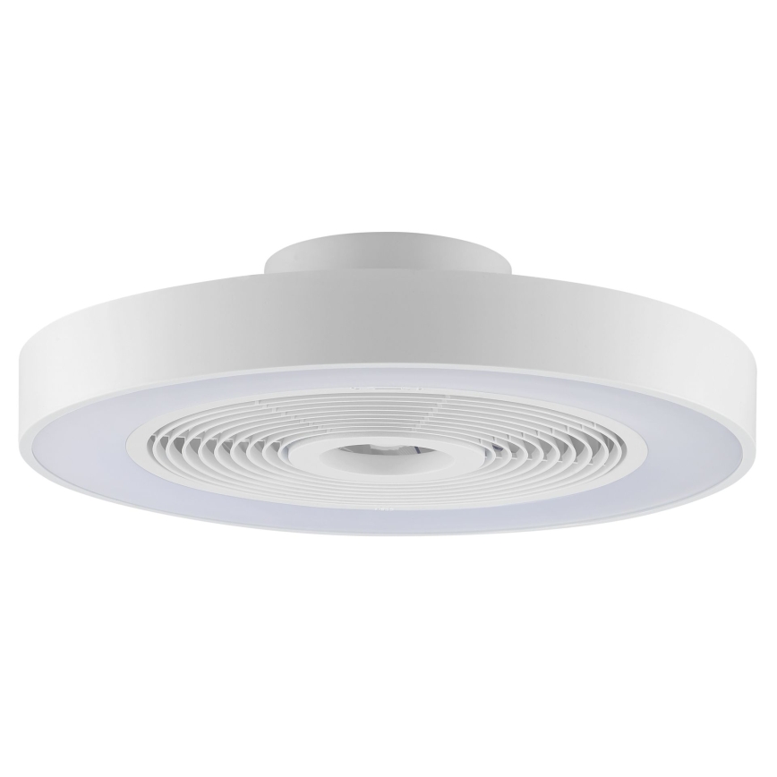 Brilliant - LED RGBW Dimmable Ceiling Fan Light CATANIA LED/37W/230V 2700–6500K Ø 48.6 cm White + Remote Control