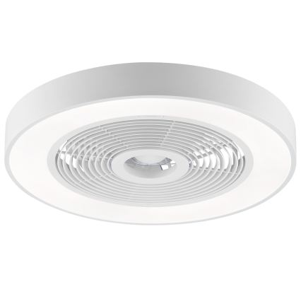 Brilliant - LED RGBW Dimmable Ceiling Fan Light CATANIA LED/37W/230V 2700–6500K Ø 48.6 cm White + Remote Control