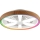 Brilliant - LED RGBW Dimmable ceiling fan GAIANO LED/24W/230V 2700-6500K d. 48 cm brown + remote control