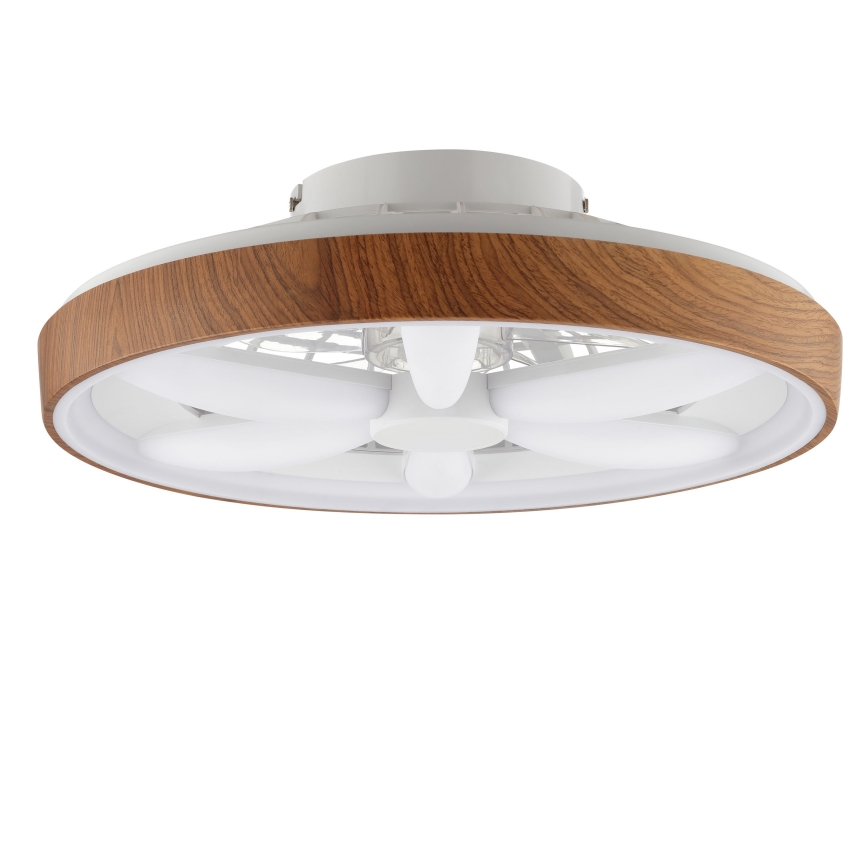 Brilliant - LED RGBW Dimmable ceiling fan GAIANO LED/24W/230V 2700-6500K d. 48 cm brown + remote control