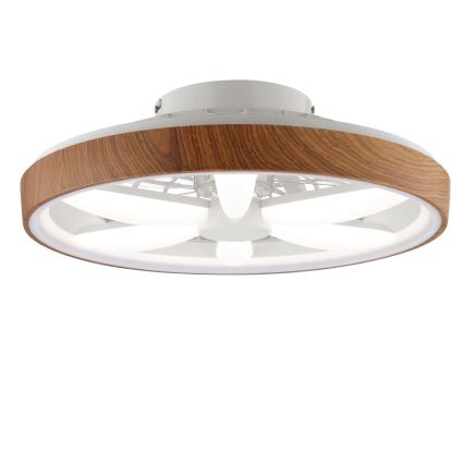 Brilliant - LED RGBW Dimmable ceiling fan GAIANO LED/24W/230V 2700-6500K d. 48 cm brown + remote control