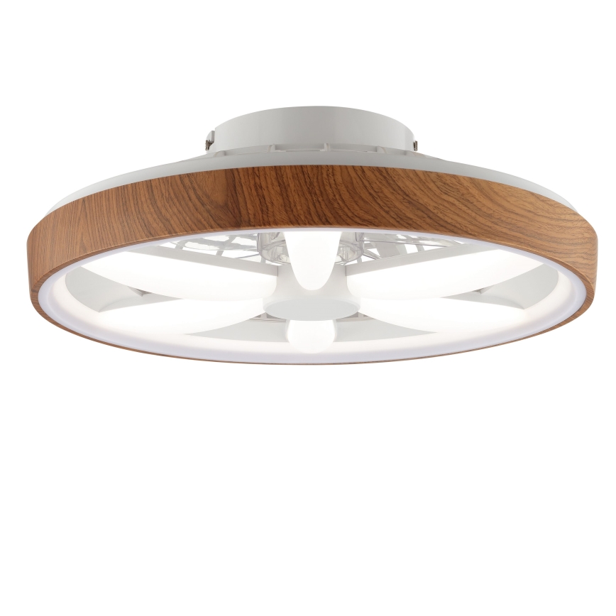 Brilliant - LED RGBW Dimmable ceiling fan GAIANO LED/24W/230V 2700-6500K d. 48 cm brown + remote control