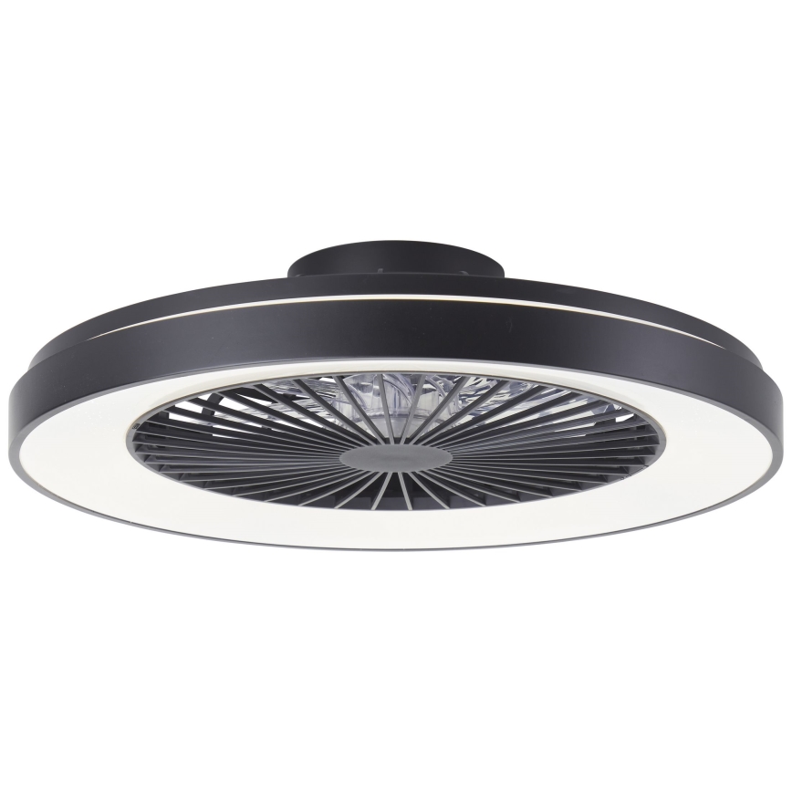 Brilliant - LED RGBW Dimmable ceiling fan MAZZARO LED/24W/230V 3000-6500K d. 58 cm black + remote control