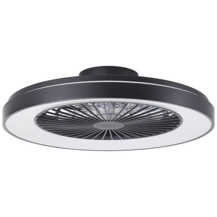 Brilliant - LED RGBW Dimmable ceiling fan MAZZARO LED/24W/230V 3000-6500K d. 58 cm black + remote control