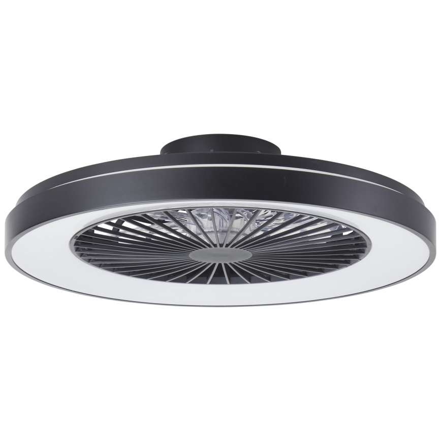 Brilliant - LED RGBW Dimmable ceiling fan MAZZARO LED/24W/230V 3000-6500K d. 58 cm black + remote control
