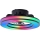 Brilliant - LED RGBW Dimmable ceiling fan MONDELLO LED/26W/230V 2700-6500K d. 41 cm black + remote control