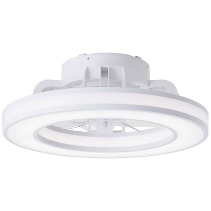 Brilliant - LED RGBW Dimmable ceiling fan MONDELLO LED/26W/230V 2700-6500K d. 41,5 cm white + remote control